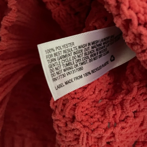 AND Coral Pink Salmon Long Sleeved Sweater - Picture 6 of 14